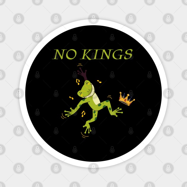 Resist-Frog Magnet by Creatifly Graphic Tees